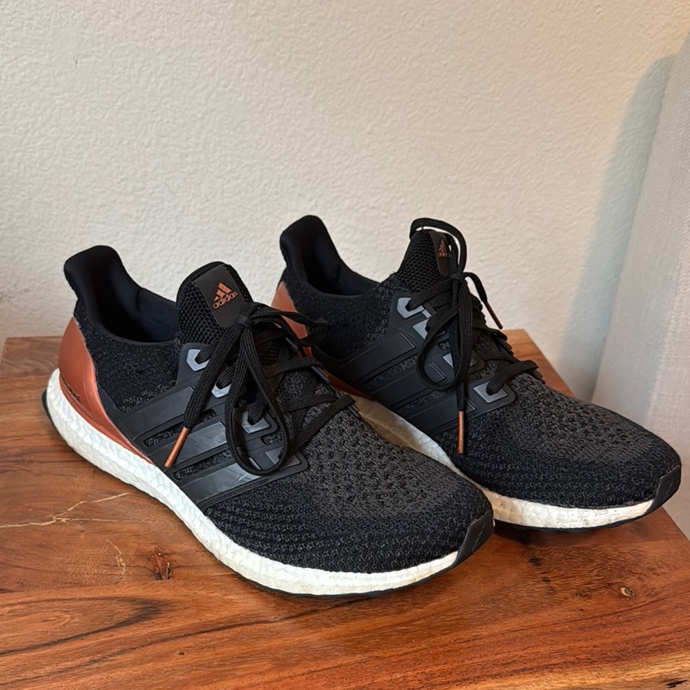 Adidas Men's Black and Copper Ultraboost DNA 1
